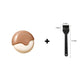 Portable 3-Layer Hair Shaver with Rotating Cover