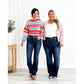 👖Hot Sale 49% Off🔥Vintage Double Button Frayed Hem Bootcut Jeans