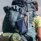 Solar Power Bank with Dual Flashlight & Compass