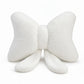 🌸Soft Minimalist Bowknot Throw Pillow with Detachable Design Decorative Lumbar