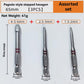 6-Piece Metal Hex Socket Screwdriver Bit Set with Hex Shanks, Pagoda Centering Internal Design, Tightens 1.5mm-6mm Millimeters Nuts, Magnetic Tips, Compatible with Drills/Wrenches, for Tools and Gadgets, Construction, Household Work
