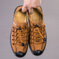 🏖️Summer Hot Sale 50% OFF🌼Aviator Wrapped Toe Hollow Leather Sandals👞