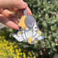 🎃Buy 1 Get 1 Free!😹Interactive Mischief Cat Keychain – Pull & Spin Novelty Charm