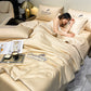 🎁Get Ready For Summer - Washable、cooling❄️4-piece bed linen🛏️