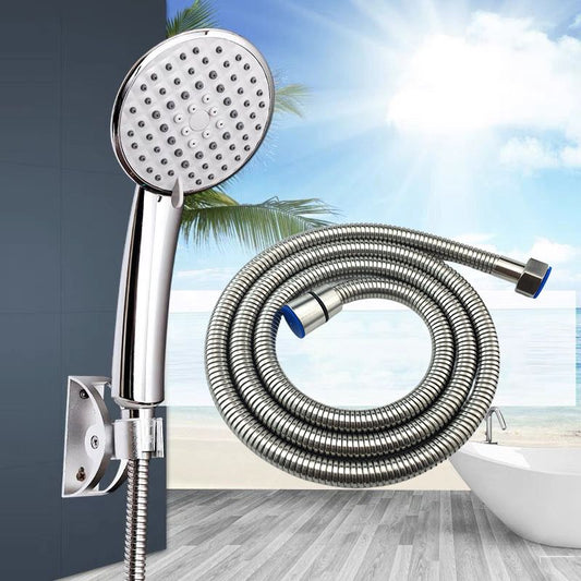 🔥 50% OFF🔥 Heavy-Duty 304 Stainless Steel Large-Diameter High-Pressure Water Hose with Reinforced Electroplated Metal Explosion-Proof Cover