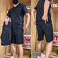 🔥🔥Limited Time Offer - Big Price ⏳ Men's Short Sleeve Top & Shorts 2-Piece Set