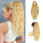 💜2026 NEW IN £15.99!!⚡50K+ SOLD! 💜Curly Wavy Frizzy Hair Extension with Ponytail