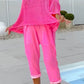 🌸New Arrival 50%OFF💖 Women's letter print jumpsuit + hollow smock leisure suit