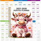 ⏰📅 LAST DAY SALE ONLY￡6.99!! 🐮2026-2030 Calendar – 5-Year Planner with Charming Highland Cow Cover | Full Month Labels & Easy Annual Viewing (60 Months)