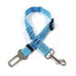 🐶🚗 Reflective Elastic Pet Seat Belt – Adjustable Car Restraint with Shock-Absorbing Buffer