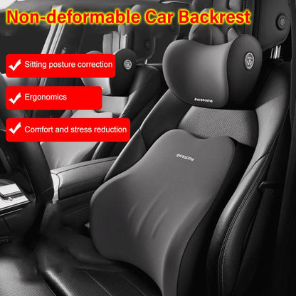 ⏳Limited-time Special Price:£ 16.99 !!!⏰Car Headrest Neck and Waist Pillow🚗🛋️