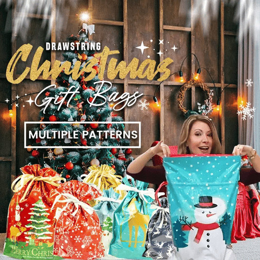 🏆50K+ SOLD! 🔥Christmas Sale 49% OFF🎅The World’s Best Christmas Gift Bag With Drawstring🎁