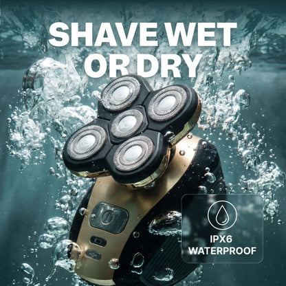 5 In 1 Multifunctional 4D Electric Shaver - Simplify Your Routine With One Bikini, Leg, and Body Shaver