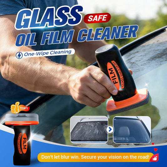⏰ Now only 50% off!🔥Buy 2 Get 1 Free🔥 Auto Glass Side Window Oil Film Removal Cleaner