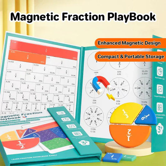 🏅LAST DAY SPECIAL PRICE￡9.99📚🧲Magnetic Fraction Demonstration Book