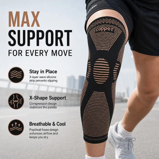 Extended Knee Compression Sleeve