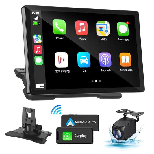 2026 Newest 7 inch Carplay IPS Touchscreen Wireless Portable Stereo AC/AA with Bluetooth/Wifi for Car