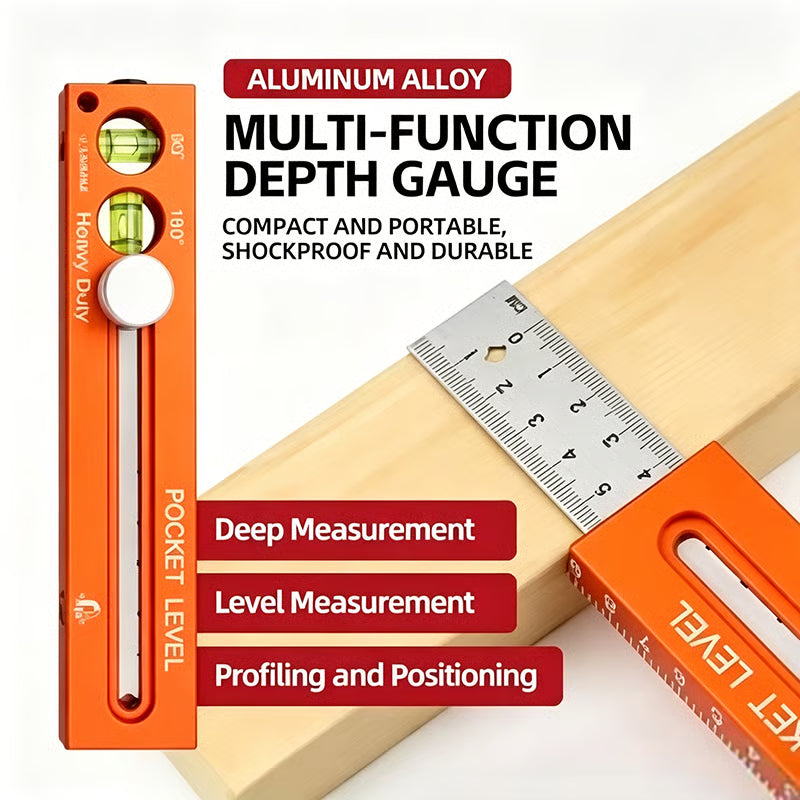 Level Ruler Set 📏Multifunctional marking level ruler🚗Delivered within five working day ...