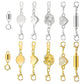 12PCS Magnetic Clasp Set for Necklace