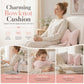 🌸Soft Minimalist Bowknot Throw Pillow with Detachable Design Decorative Lumbar