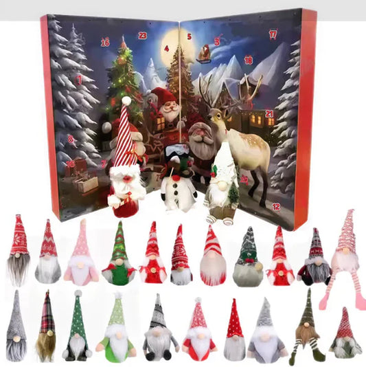 💝Gift Idea Hot sale 50% OFF🌲2025 Christmas Gnome Advent Calendar🎅