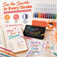 🔥LAST DAY SALE ONLY ￡6.99!!✨50K+ SOLD!🎁Glitter Gel Pen Set – Smooth Writing 🎨