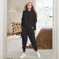 🌸New Arrival 50%OFF💖Round-Neck Long-Sleeved Top ＆ Pants 2-Piece Set