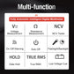 NJTY T3 Smart Digital Multimeter, Auto‑Ranging Multimeter for Measuring Voltage and Resistance, Rechargeable Multimeter with Live Wire Recognition, Voltage Tester, Auto Ranging Voltmeter