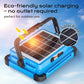 🔥🎁Hot Sale 50% OFF💡Solar Rechargeable LED Work Light – 288 Beads, IP66, Magnetic, 5 Modes + SOS, USB-C, for Home, Camping & Auto