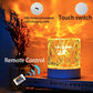 Ocean Wave Projector Light, 16 Colors Northern Lights, Water Ripple Effect with Remote, Touch Control Shower Lamp, Rechargeable Ambient Night Light, for Bedroom, Room Decor, Ceiling Projection Stuff-Shower Mood Light-Bathroom Night Light-Ambient Lighting