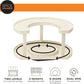 360 Degree Roating Spice Spinner, Spice Shelf Premium - Expandable and Adjustable 2 Tiered Spice Rack Organizer for Cabinet & Pantry - Stackable Cabinet Organizer for Spices Pills Supplements & More, Kitchen Gadgets, Kitchen Organizer Space Saving