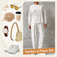 🌸New Arrival 50%OFF💖Round-Neck Long-Sleeved Top ＆ Pants 2-Piece Set