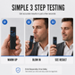 Portable Rapid Accuracy Breathalyzer