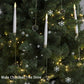 50% OFF!🎄Hanging LED Christmas Tree Candles – Magical Flickering Glow with Remote & Timer
