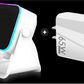 Wireless Induction Speaker 5-in-1 Bluetooth Speaker with Phone Stand,Stereo Sound, 3500mAh Rechargeable, 8 RGB Ambient Light, 360° Adjustable Holder for iPhone/Android/iPad