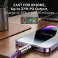 🔥Buy 2 Free delivery 🔌 4-in-1 USB-C Cable, PD Fast Charging, Data Sync, EXAVON USB-A, Type-C, Lightning, Aluminum, Compatible Smartphone Cellphone