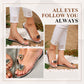 💖Limited Sale 50% OFF💟Flat sandals with clear rhinestones for women