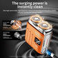 R-19 Luggage Electric Shaver, Mini Shavers for Men, Electric Portable Beard Shaver Razor, USB Rechargeable Comfort Shaving Tool for Home Travel