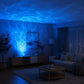 Ocean Wave Projector Light, 16 Colors Northern Lights, Water Ripple Effect with Remote, Touch Control Shower Lamp, Rechargeable Ambient Night Light, for Bedroom, Room Decor, Ceiling Projection Stuff-Shower Mood Light-Bathroom Night Light-Ambient Lighting