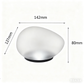 Outdoor Solar Pebble Garden Light
