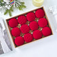 Vibrant 12 PCS Christmas Ball Ornament Set