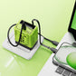🔌Buy 1 Get 1 Free🔋120W GaN Aluminum Super Fast Charger - 2-in-1 Retractable Foldable Mobile Wall Plug, Dual Ports, Type C/Lightning, Compact Travel-Friendly Safe Phone Accessories, Charger for iPhone