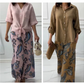 Women's Fashion Loose Cardigan Shirt & High Waist Pants Two Piece Set