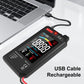 NJTY T3 Smart Digital Multimeter, Auto‑Ranging Multimeter for Measuring Voltage and Resistance, Rechargeable Multimeter with Live Wire Recognition, Voltage Tester, Auto Ranging Voltmeter