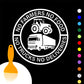 🎅Christmas Sale 50% Off💕🔥No Farmers No Food No Trucks No Deliveries Vinyl Sticker – 140mm Decal