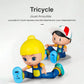 🎉 2026 Sale — Over 26,000 Sold!🛴 Kids Electric Light‑Up Stunt Trike‑With Music & Removable Doll ⚡
