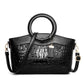 🔥2026 Hot Sale🔥Large Capacity Vintage Luxury Crocodile Leather Vintage Handbag