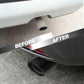 Universal Stainless Steel Car Exhaust Muffler Tip Trim Decor, 63x85mm Bolt-On Drill-Free No-Welding Rear Upgrade Accessory, Drain Hole Design, Fits Most Cars