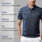 ⏳Time-limited Special👔Men's Loose Cool Breathable Lapel T-Shirt