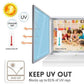 ☀️50% OFF! 🔥 Heat-Insulating Privacy Film – UV Protection, Easy Application & Perfect for Home & Office 🏠